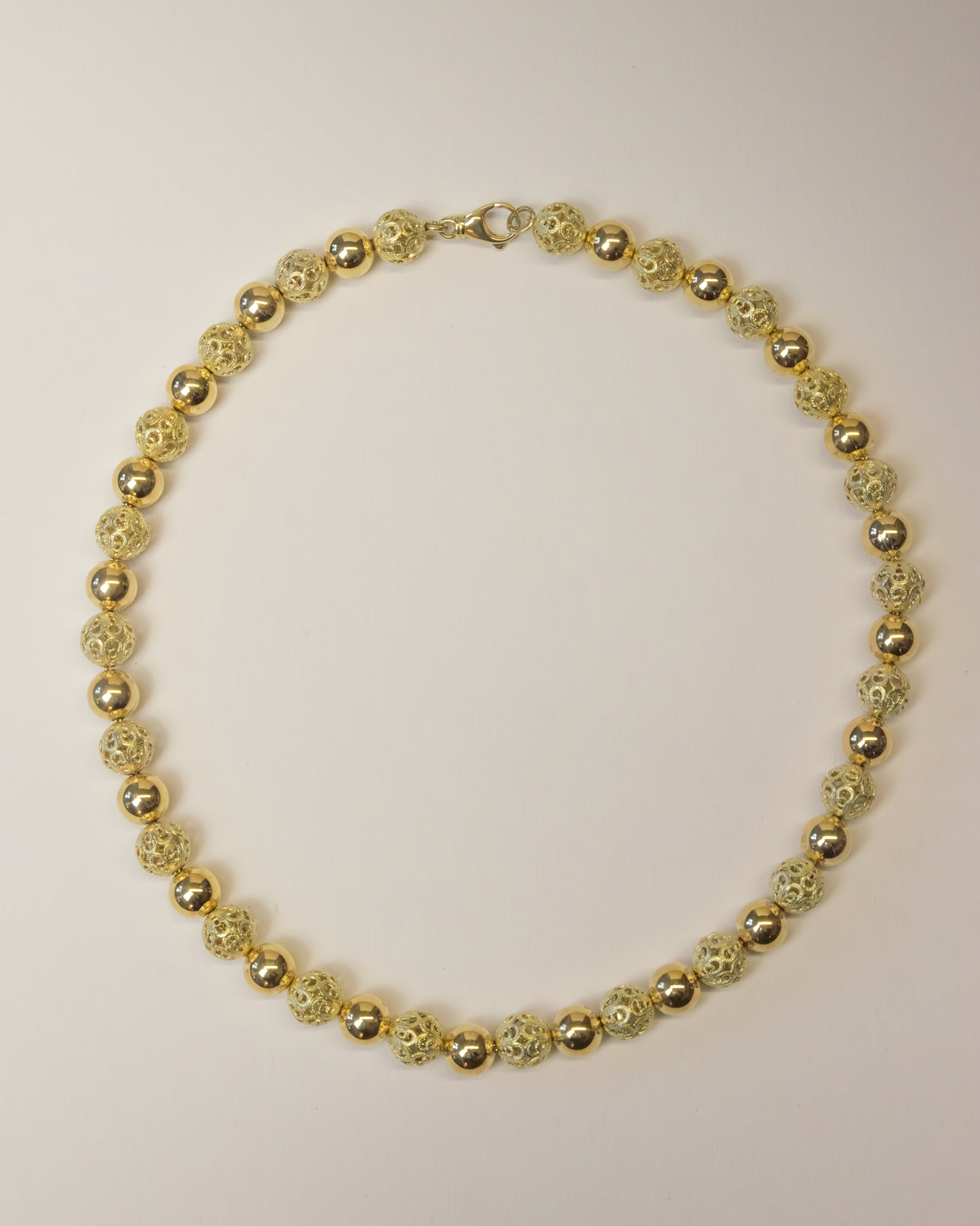 Filigrane Goldkette